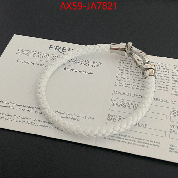 Jewelry-Fred replica shop ID: JA7821 $: 59USD