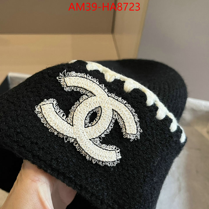 Cap (Hat)-Chanel luxury fashion replica designers ID: HA8723 $: 39USD