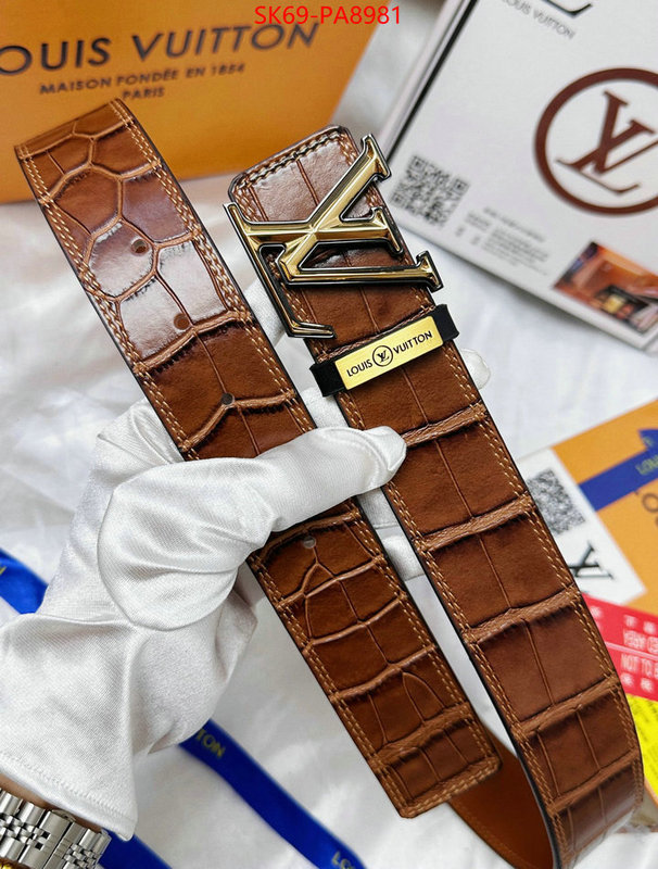 Belts-LV shop the best high authentic quality replica ID: PA8981 $: 69USD