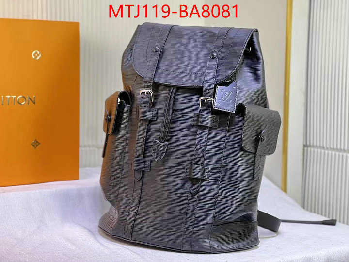 LV Bags(4A)-Backpack- cheap replica ID: BA8081 $: 119USD,