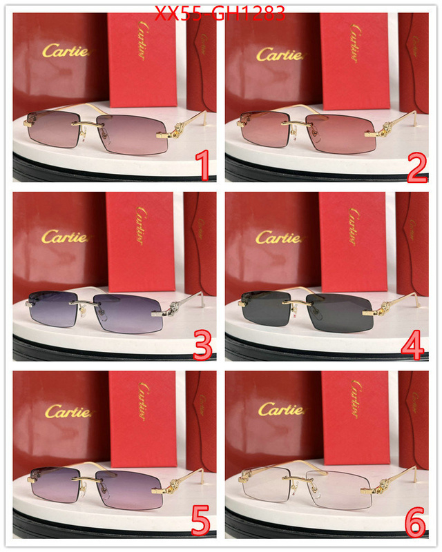 Glasses-Cartier best wholesale replica ID: GH1283 $: 55USD