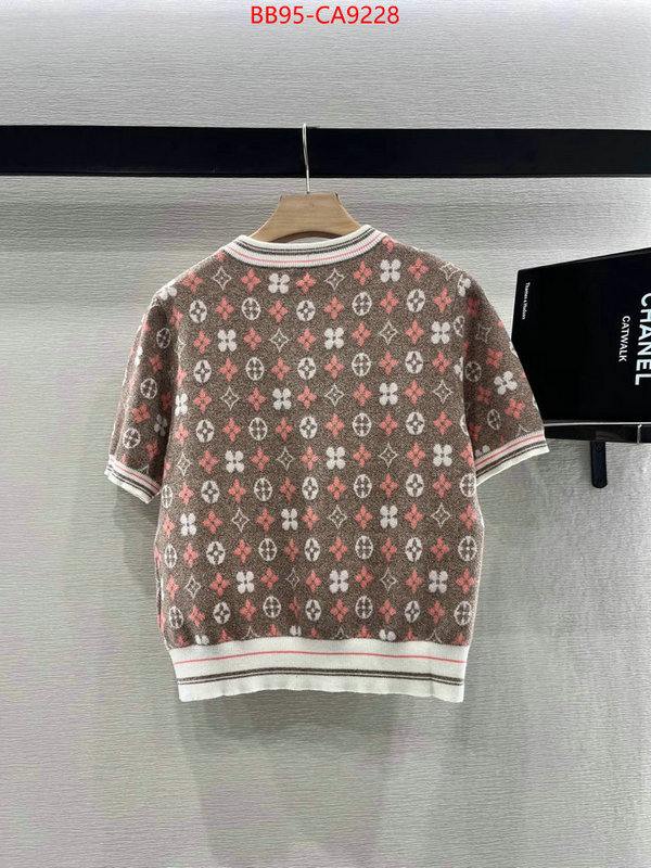 Clothing-LV best website for replica ID: CA9228 $: 95USD