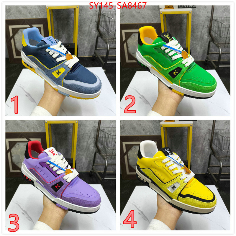 Men Shoes-LV top perfect fake ID: SA8467 $: 145USD