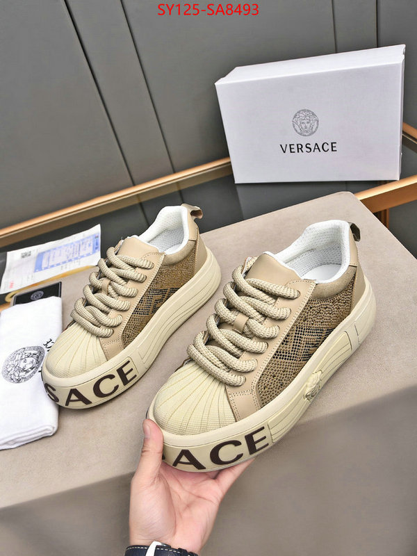 Men Shoes-Versace high quality 1:1 replica ID: SA8493 $: 125USD