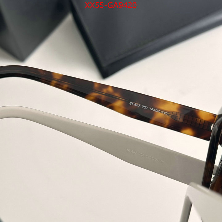 Glasses-YSL top brands like ID: GA9420 $: 55USD