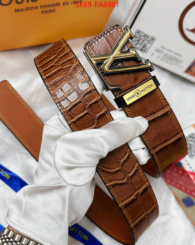 Belts-LV shop the best high authentic quality replica ID: PA8981 $: 69USD