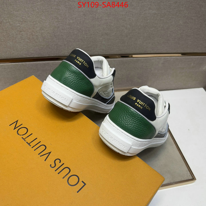 Men Shoes-LV designer 1:1 replica ID: SA8446 $: 109USD