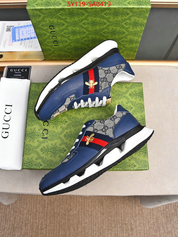 Men Shoes-Gucci replica us ID: SA8419 $: 119USD