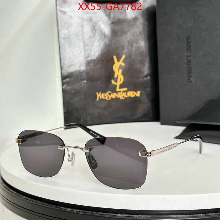 Glasses-YSL luxury 7 star replica ID: GA7782 $: 55USD