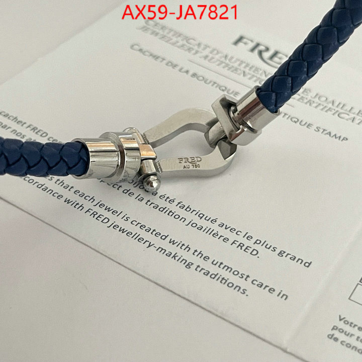 Jewelry-Fred replica shop ID: JA7821 $: 59USD