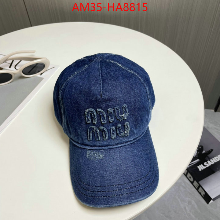 Cap(Hat)-Miu Miu best site for replica ID: HA8815 $: 35USD