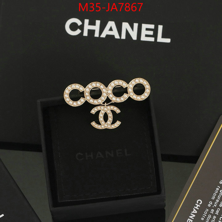 Jewelry-Chanel buy high-quality fake ID: JA7867 $: 35USD