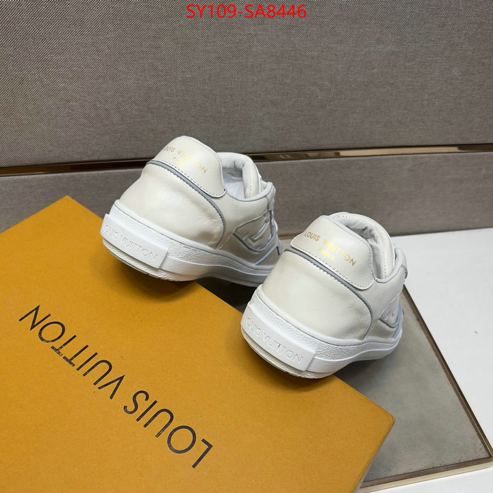 Men Shoes-LV designer 1:1 replica ID: SA8446 $: 109USD