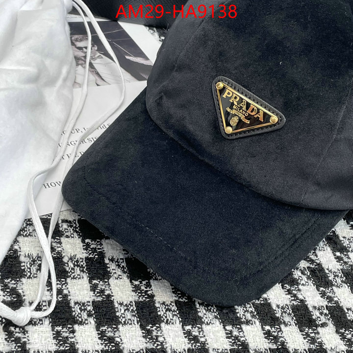 Cap (Hat)-Prada the quality replica ID: HA9138 $: 29USD