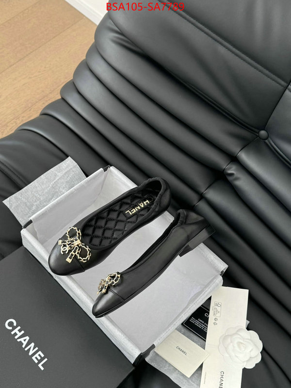 Women Shoes-Chanel aaaaa replica designer ID: SA7789 $: 105USD