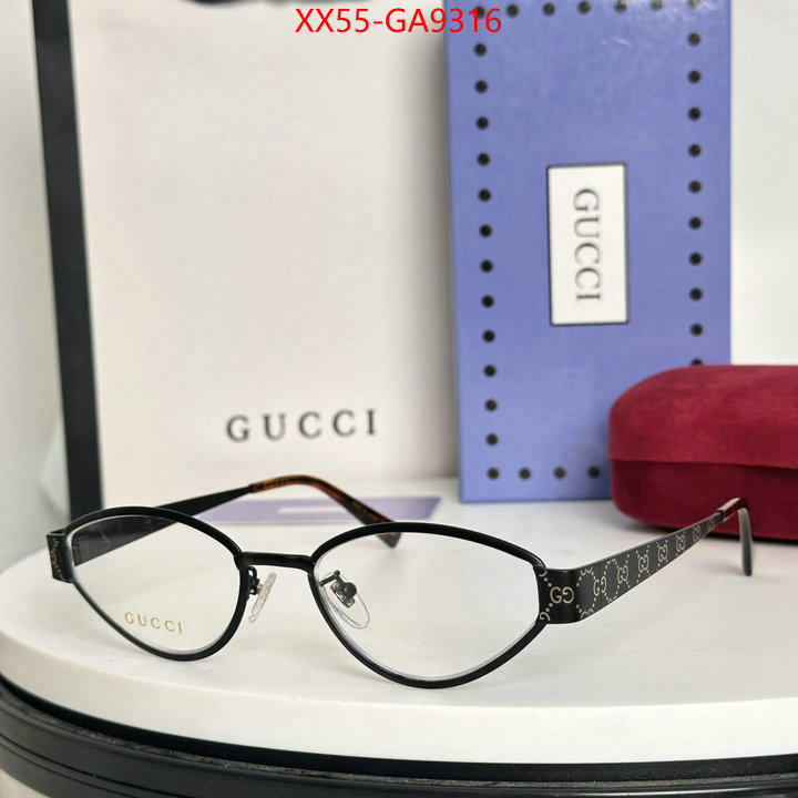 Glasses-Gucci what best replica sellers ID: GA9316 $: 55USD