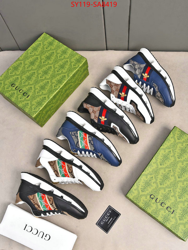 Men Shoes-Gucci replica us ID: SA8419 $: 119USD