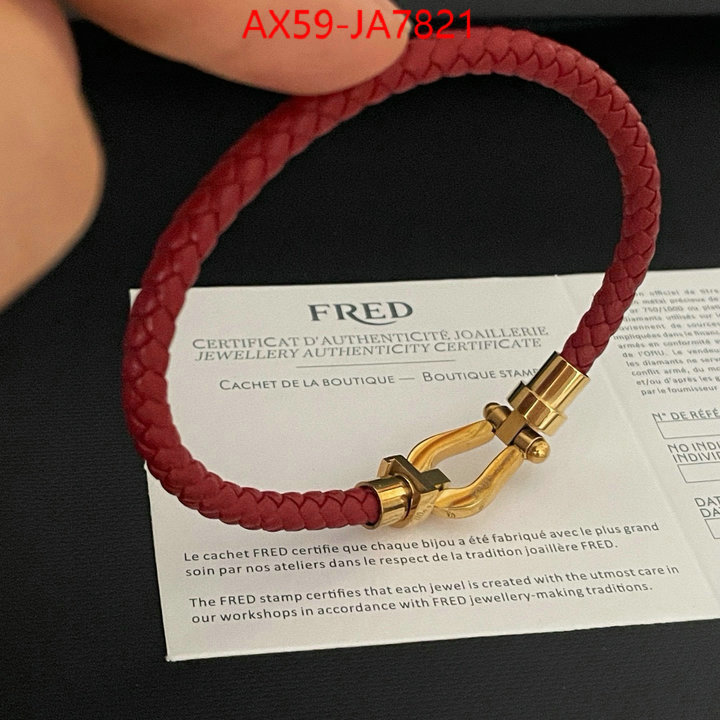 Jewelry-Fred replica shop ID: JA7821 $: 59USD