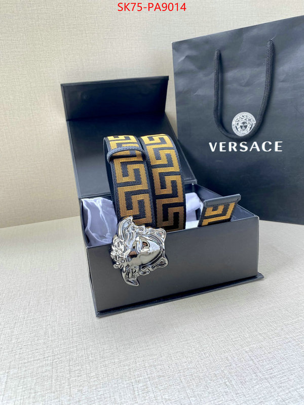 Belts-Versace best luxury replica ID: PA9014 $: 75USD