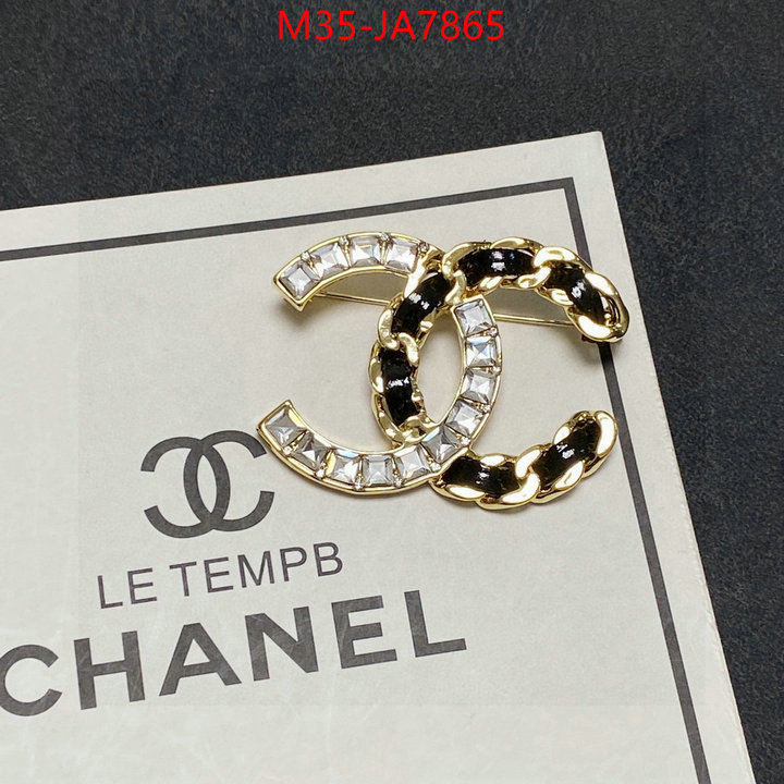 Jewelry-Chanel knockoff ID: JA7865 $: 35USD