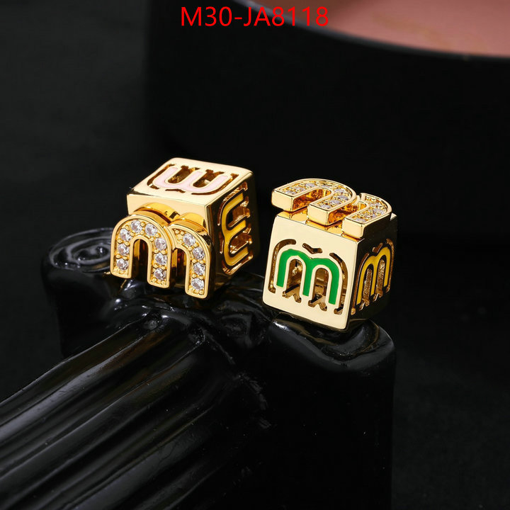 Jewelry-Miu Miu customize best quality replica ID: JA8118 $: 30USD