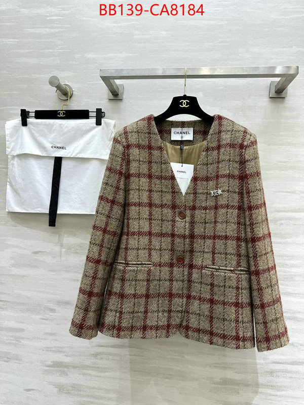 Clothing-Chanel what are the best replica ID: CA8184 $: 139USD