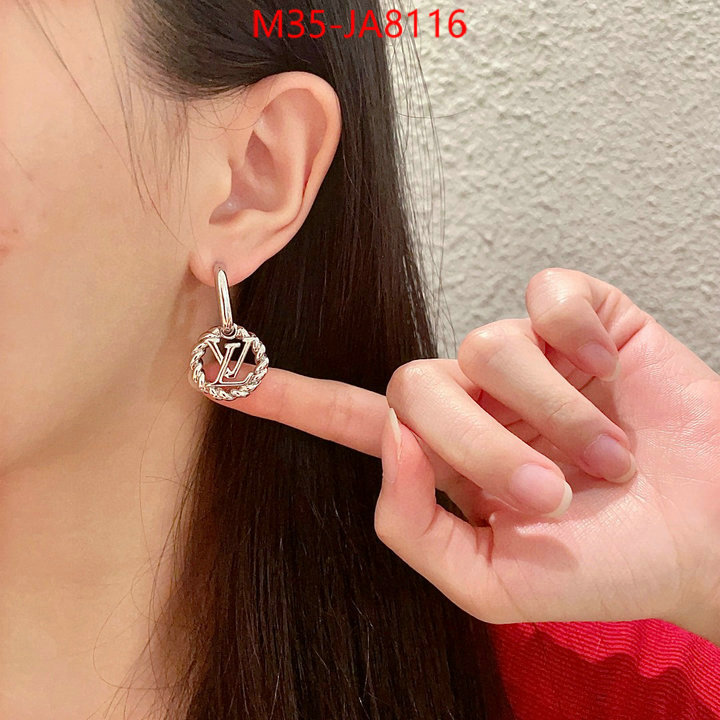 Jewelry-LV quality aaaaa replica ID: JA8116 $: 35USD