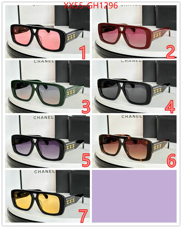 Glasses-Chanel buy cheap replica ID: GH1296 $: 55USD