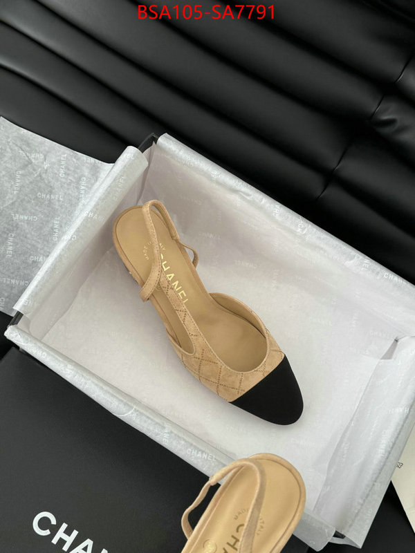 Women Shoes-Chanel aaaaa+ replica designer ID: SA7791 $: 105USD