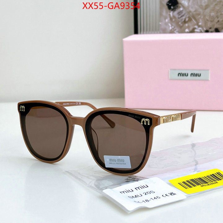 Glasses-Miu Miu luxury 7 star replica ID: GA9354 $: 55USD