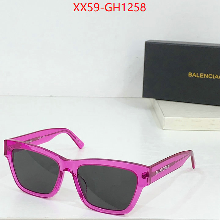 Glasses-Balenciaga shop the best high quality ID: GH1258 $: 59USD