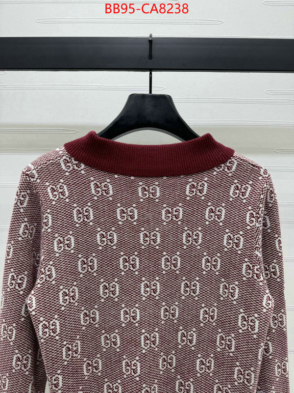 Clothing-Gucci customize best quality replica ID: CA8238 $: 95USD