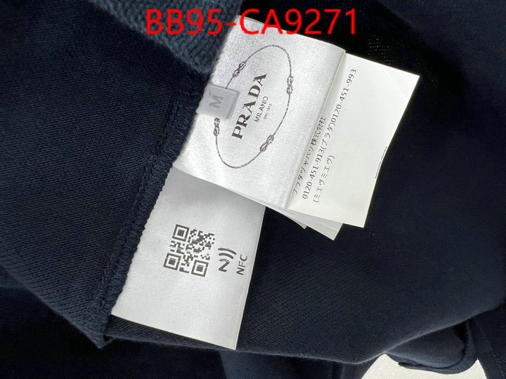 Clothing-Prada perfect quality ID: CA9271 $: 95USD