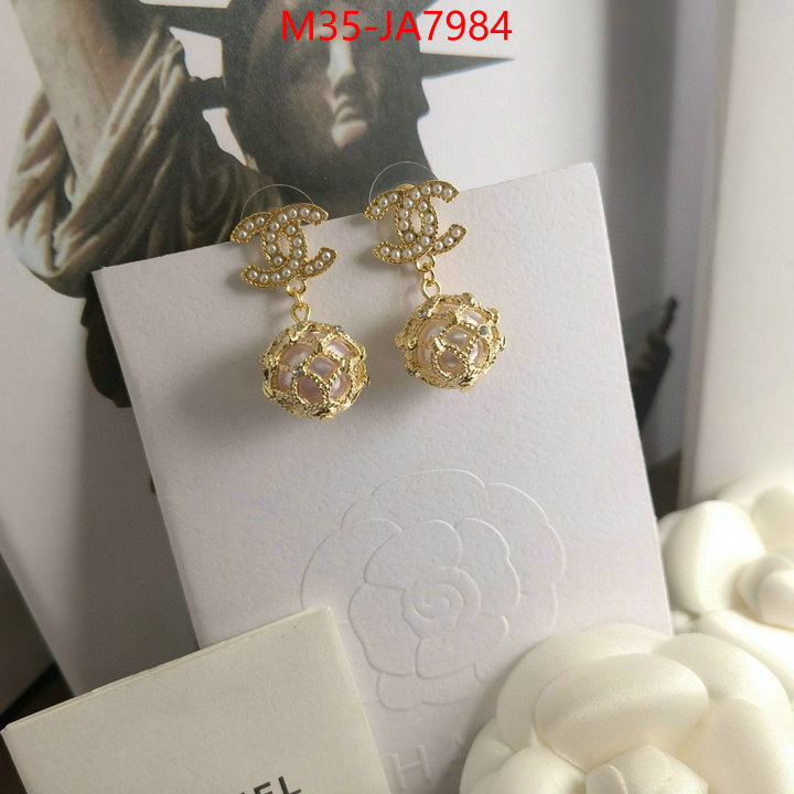 Jewelry-Chanel fashion replica ID: JA7984 $: 35USD