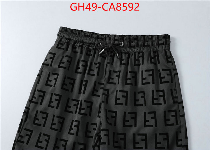 Beach Shorts-Fendi unsurpassed quality ID: CA8592 $: 49USD