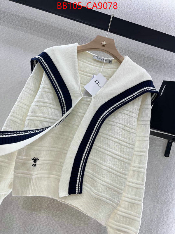 Clothing-Dior designer wholesale replica ID: CA9078 $: 105USD