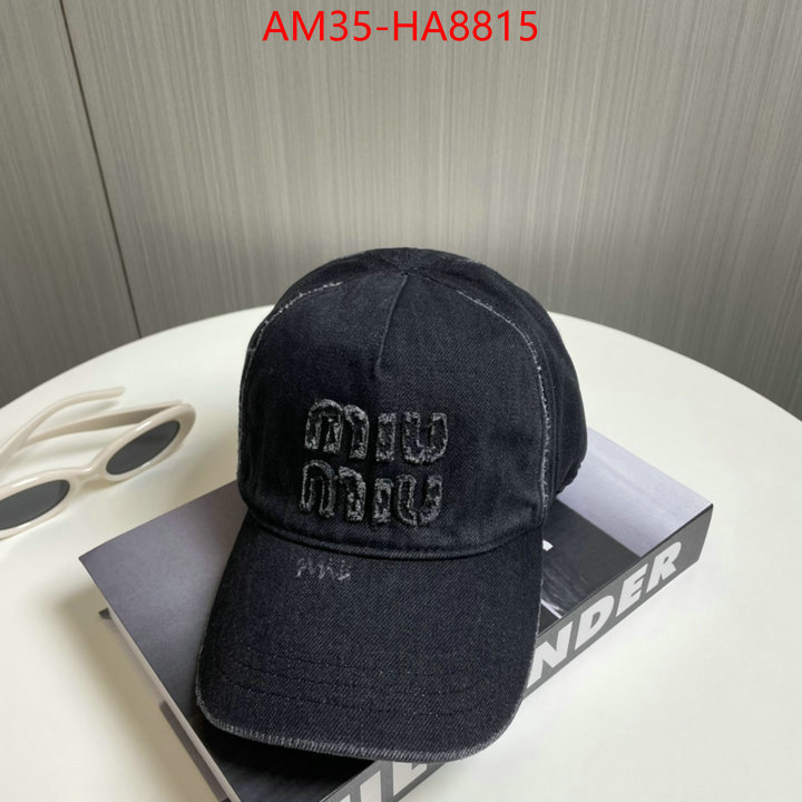 Cap(Hat)-Miu Miu best site for replica ID: HA8815 $: 35USD