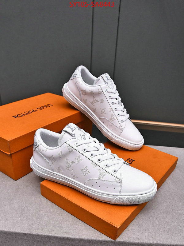 Men Shoes-LV top quality fake ID: SA8443 $: 105USD