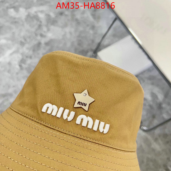 Cap(Hat)-Miu Miu high quality happy copy ID: HA8816 $: 35USD