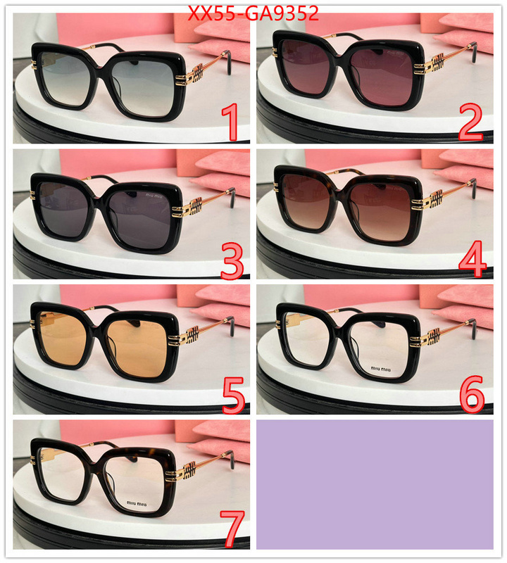 Glasses-Miu Miu buy ID: GA9352 $: 55USD