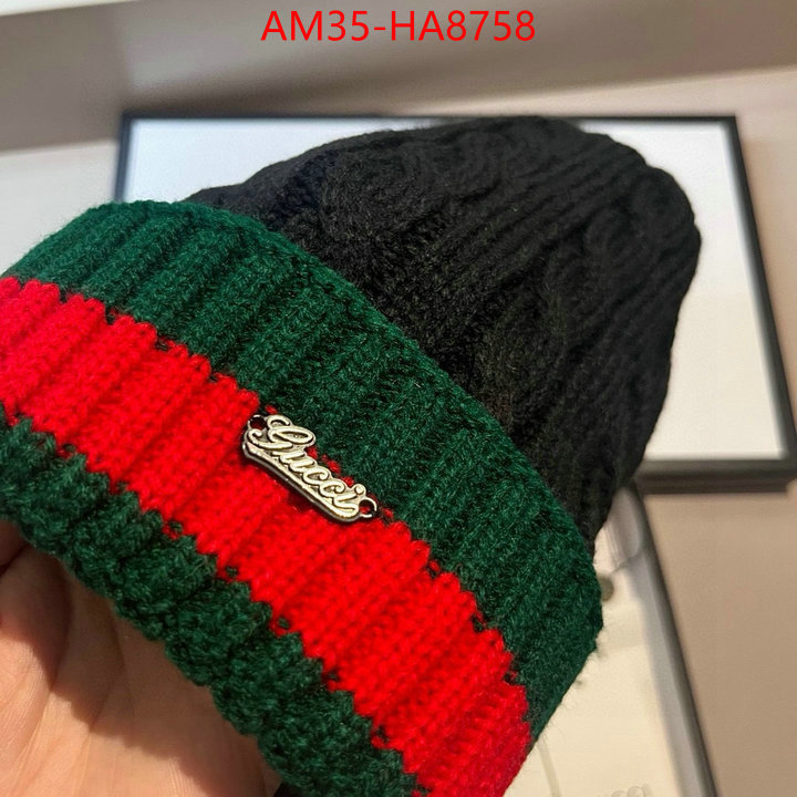 Cap(Hat)-Gucci best replica quality ID: HA8758 $: 35USD