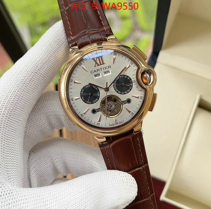 Watch(TOP)-Cartier top quality website ID: WA9550 $: 219USD