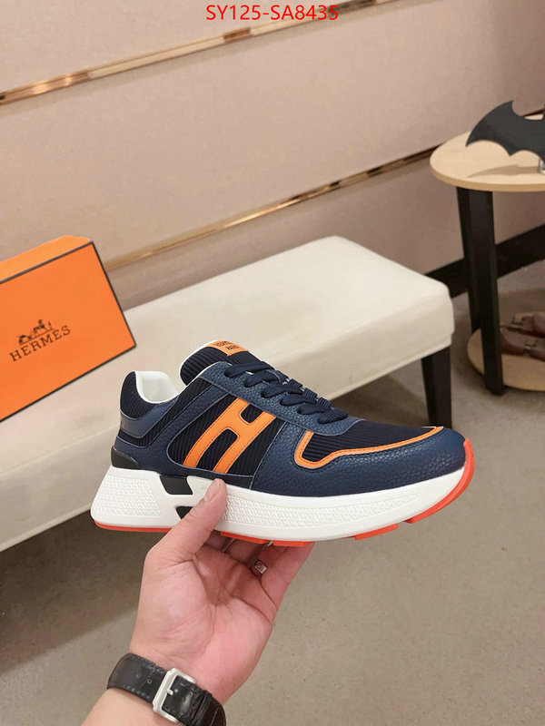 Men Shoes-Hermes how to find replica shop ID: SA8435 $: 125USD