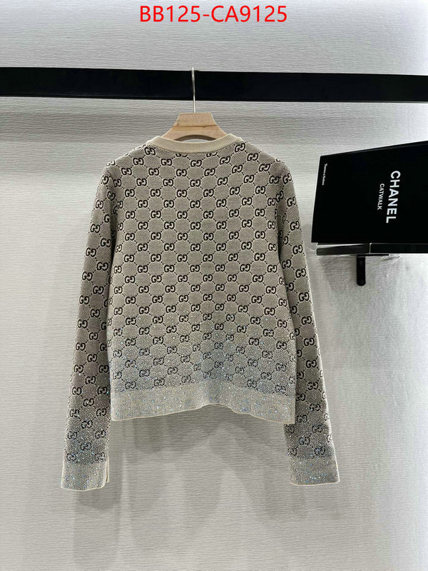 Clothing-Gucci we provide top cheap aaaaa ID: CA9125 $: 125USD