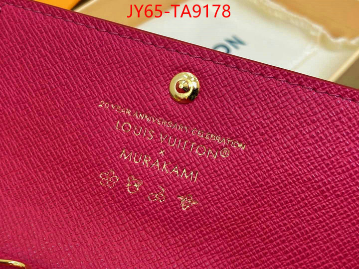 LV Bags(TOP)-Wallet aaaaa quality replica ID: TA9178 $: 65USD,