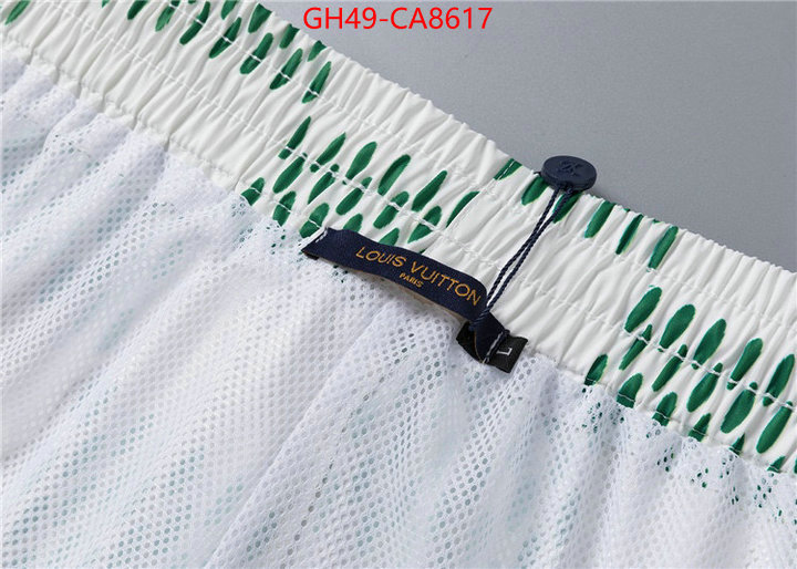 Beach Shorts-LV best capucines replica ID: CA8617 $: 49USD