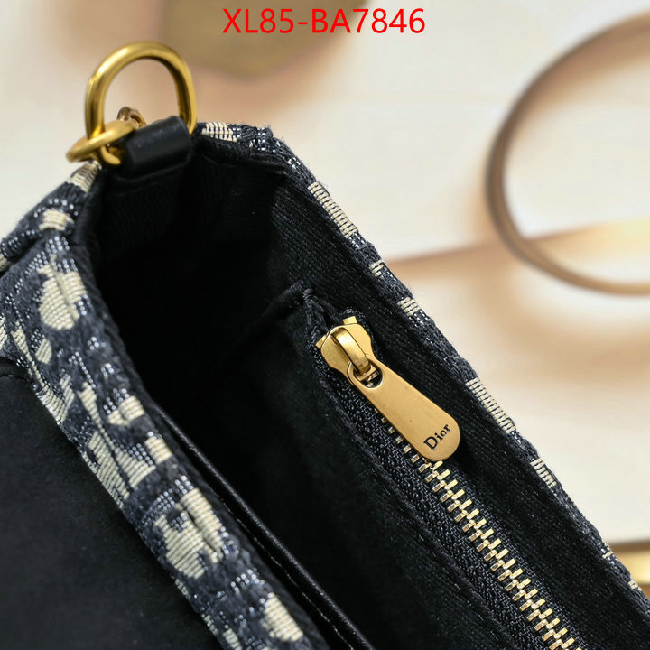 Dior Bags(4A)-Saddle- best site for replica ID: BA7846 $: 85USD,