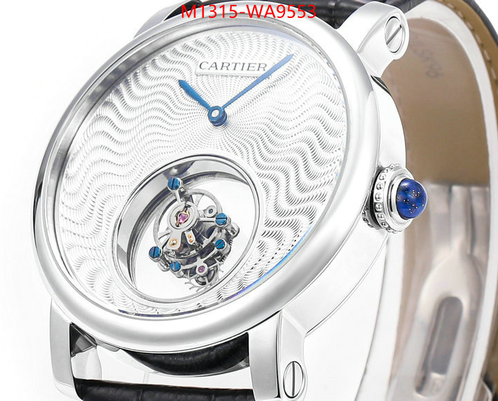 Watch(TOP)-Cartier aaaaa+ replica ID: WA9553 $: 1315USD