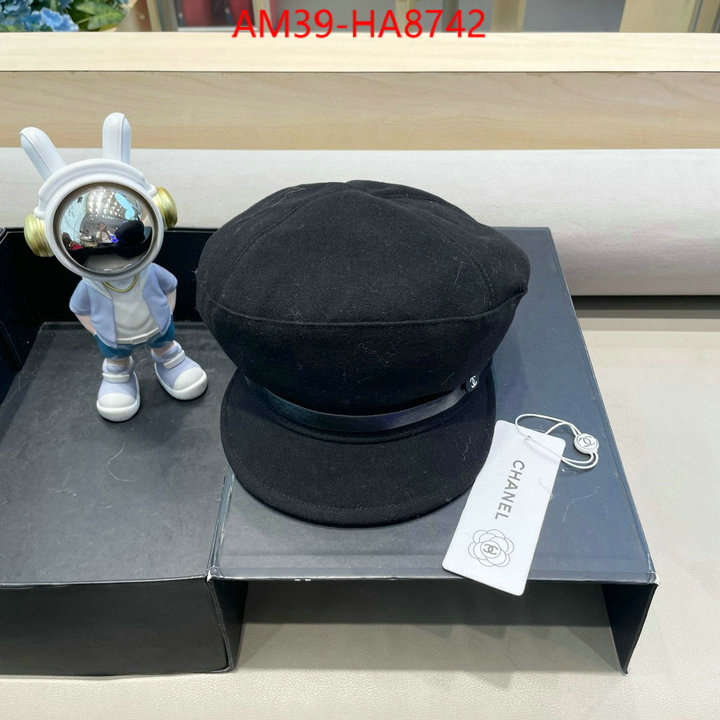 Cap (Hat)-Chanel buy aaaaa cheap ID: HA8742 $: 39USD