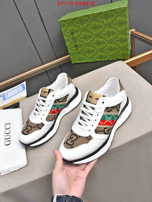 Men Shoes-Gucci luxury cheap replica ID: SA8418 $: 119USD